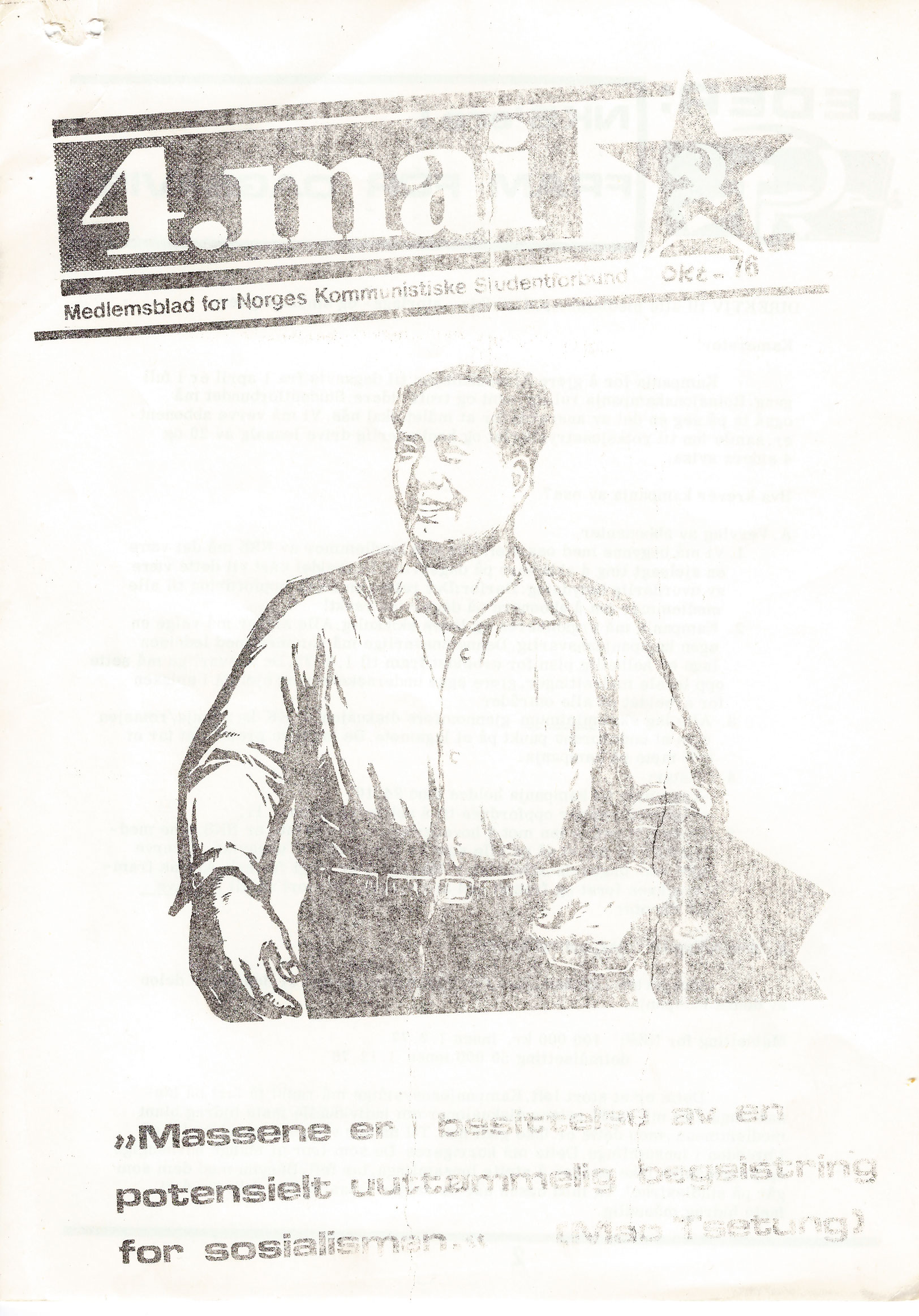 4. mai oktober 1976