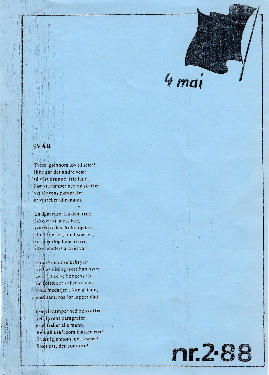 4. mai nr. 2, 1988