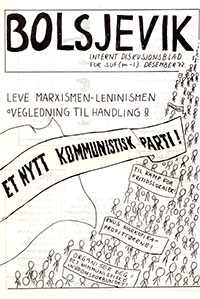 Forsida på Bolsjevik desember 1972